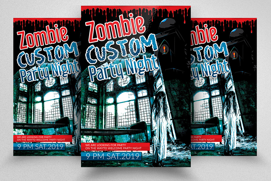 Halloween Costume Party Flyer in Flyer Templates - product preview 8