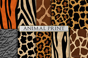 Animal Print Patterns - Zebra Print