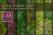 Seamless Spring Ground Cover