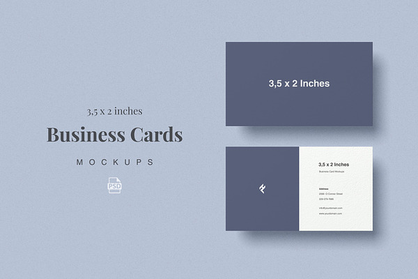 Business Card Mockup Kit
