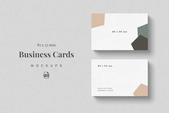 Business Card Mockup Kit in Print Mockups - product preview 4