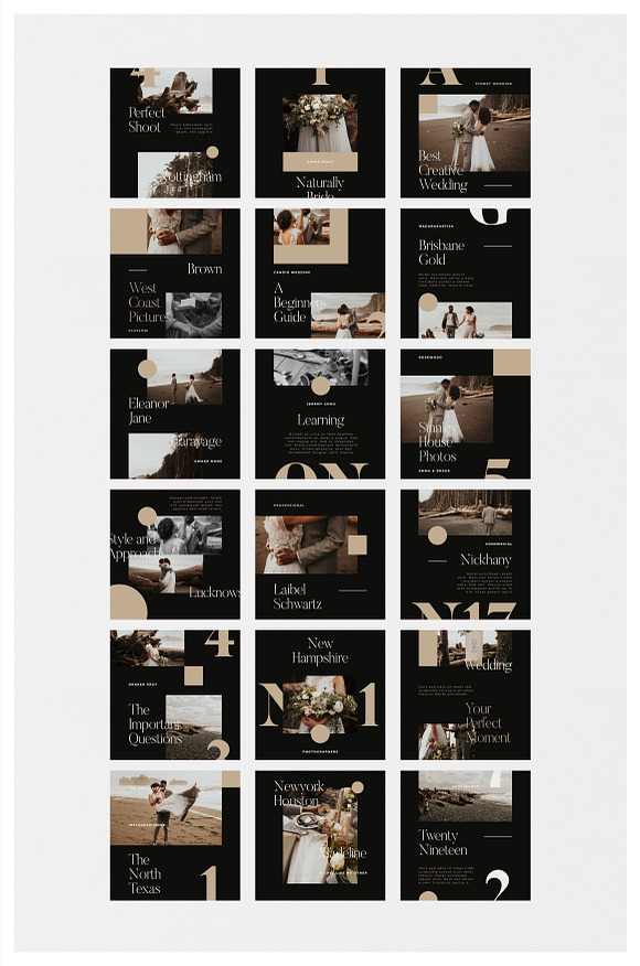 NORFOLK Instagram Feed in Instagram Templates - product preview 6