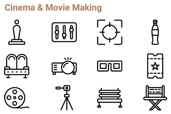Cinema and Movie Making in Movie Icons - product preview 2