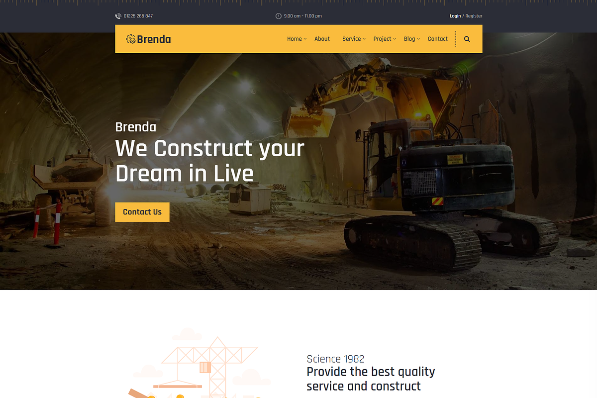 Brenda – Construction HTML5 Template in HTML/CSS Themes - product preview 8