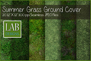 Seamless Summer Grass Ground Cover