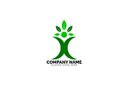 human leaf logo