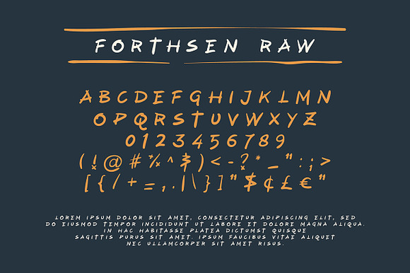 FORTHSEN in Display Fonts - product preview 3