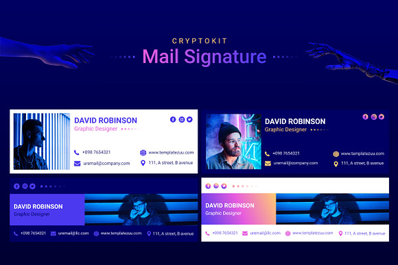 CryptoKit EMail Signature in Email Templates - product preview 2