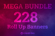 228 Roll Up Banners Bundle