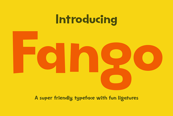 TOMO Fango in Comic Sans Fonts - product preview 8