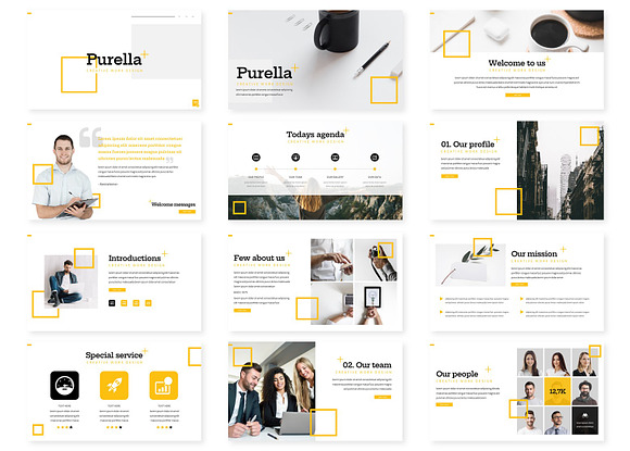 Purella - Keynote  Template in Keynote Templates - product preview 1