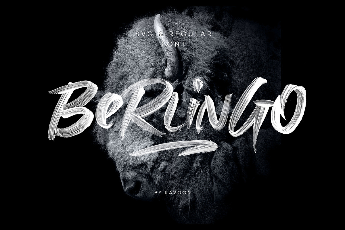 Berlingo SVG in Script Fonts - product preview 8