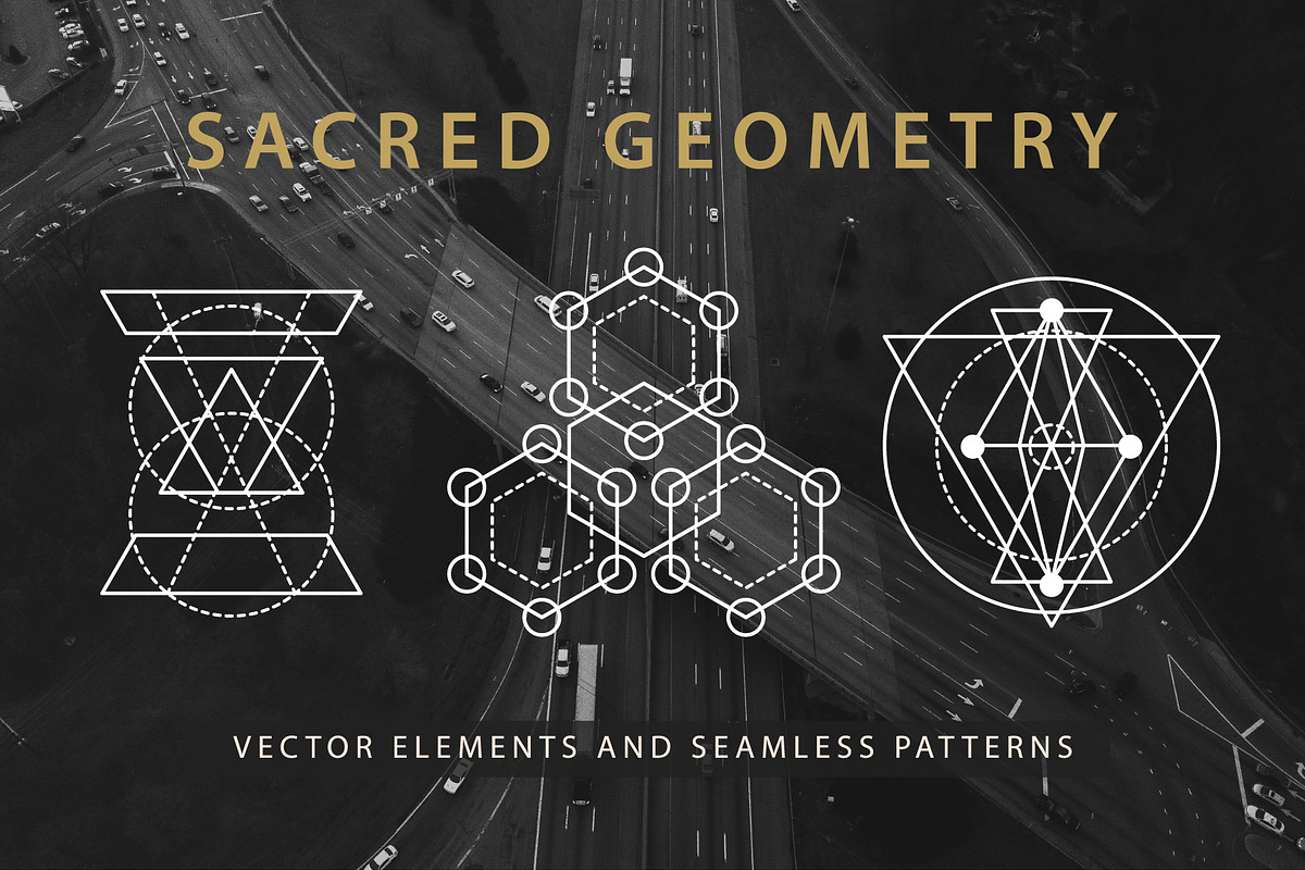Sacred Geometry Elements & Patterns in Objects - product preview 8
