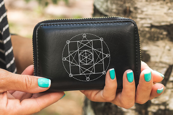 Sacred Geometry Elements & Patterns in Objects - product preview 5