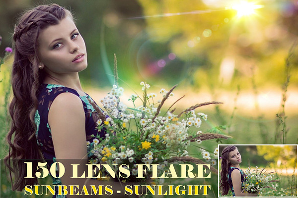 150 Lens flare, sunbeams, sunlight