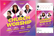 Church Worship Flyer