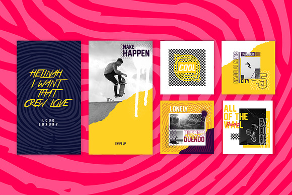 Skate Instagram Templates in Instagram Templates - product preview 7