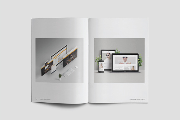 Portfolio Template in Brochure Templates - product preview 3