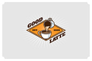 Good Latte - Mascot & Esport Logo