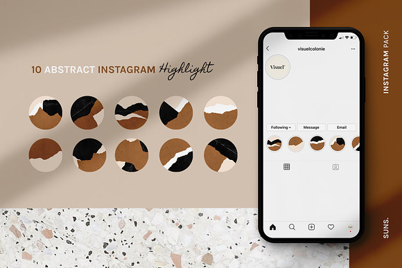 SUNS - Instagram Pack in Instagram Templates - product preview 9
