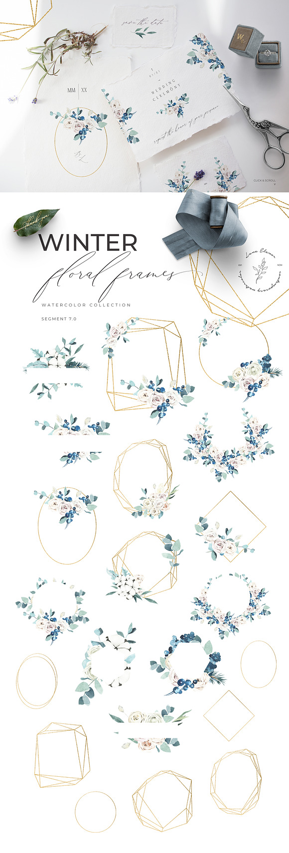 WINTER AESTHETICS + Christmas in Illustrations - product preview 9