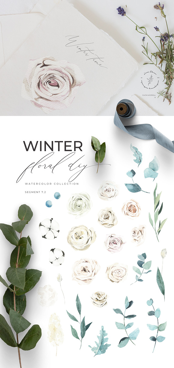 WINTER AESTHETICS + Christmas in Illustrations - product preview 11