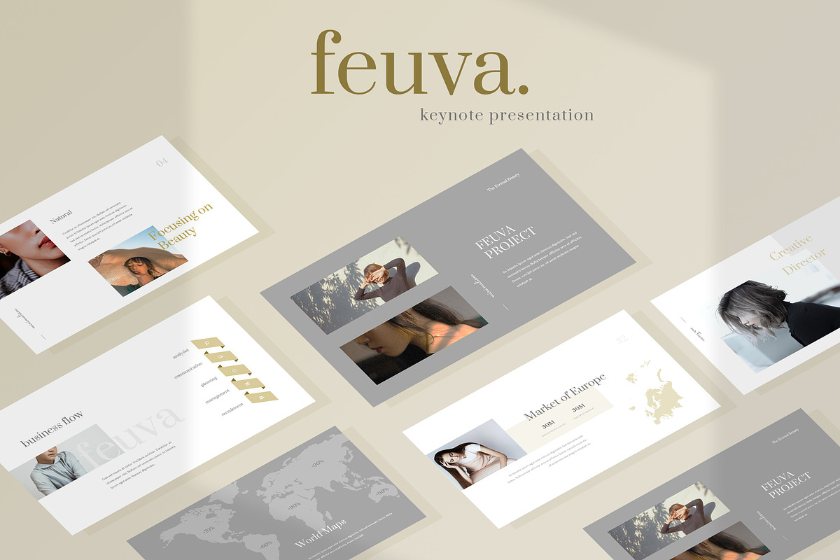 Fueva - Fashion Keynote in Keynote Templates - product preview 8