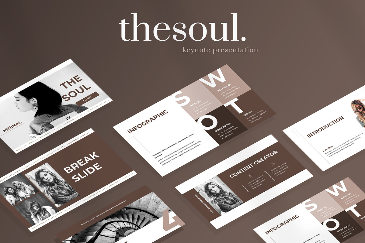 The Soul - Fashion Keynote in Keynote Templates - product preview 8