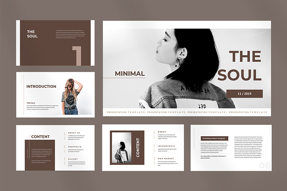 The Soul - Fashion Keynote in Keynote Templates - product preview 1