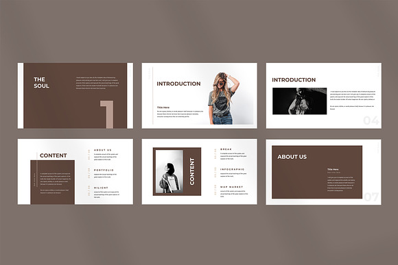 The Soul - Fashion Keynote in Keynote Templates - product preview 2
