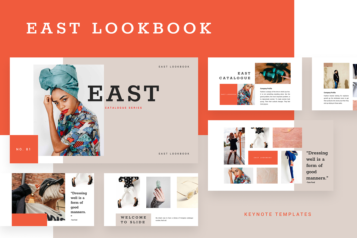 East Creative Keynote Templates in Keynote Templates - product preview 8