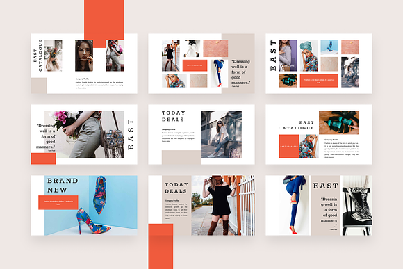 East Creative Keynote Templates in Keynote Templates - product preview 2