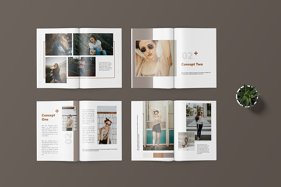 Kimme - Fashion Magazine Template in Magazine Templates - product preview 1