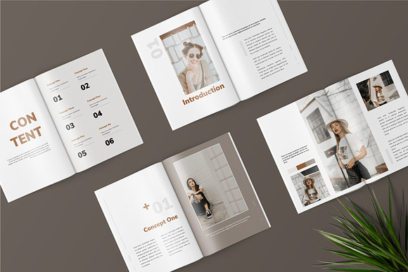 Kimme - Fashion Magazine Template in Magazine Templates - product preview 3