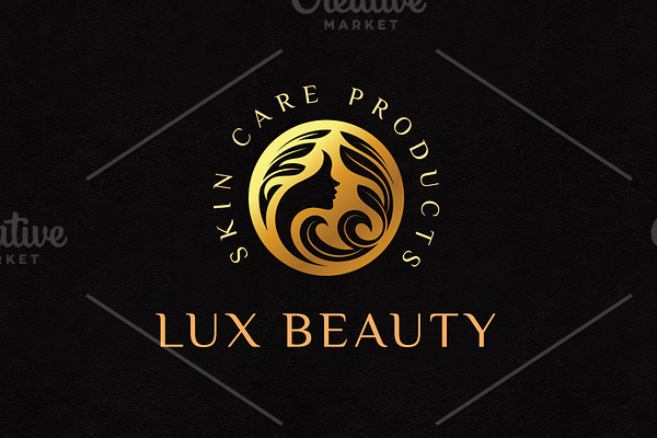Lux Beauty Logo Template