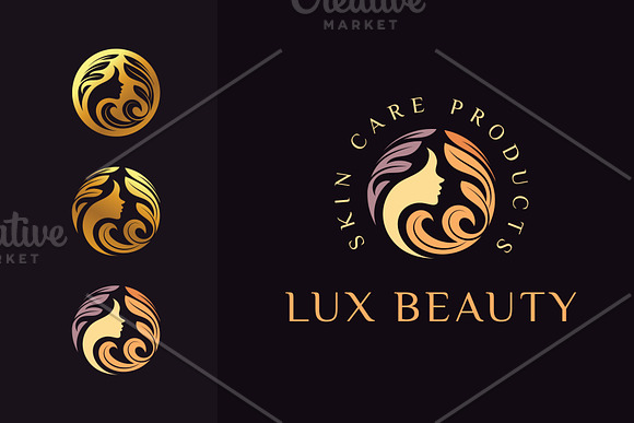 Lux Beauty Logo Template in Logo Templates - product preview 1