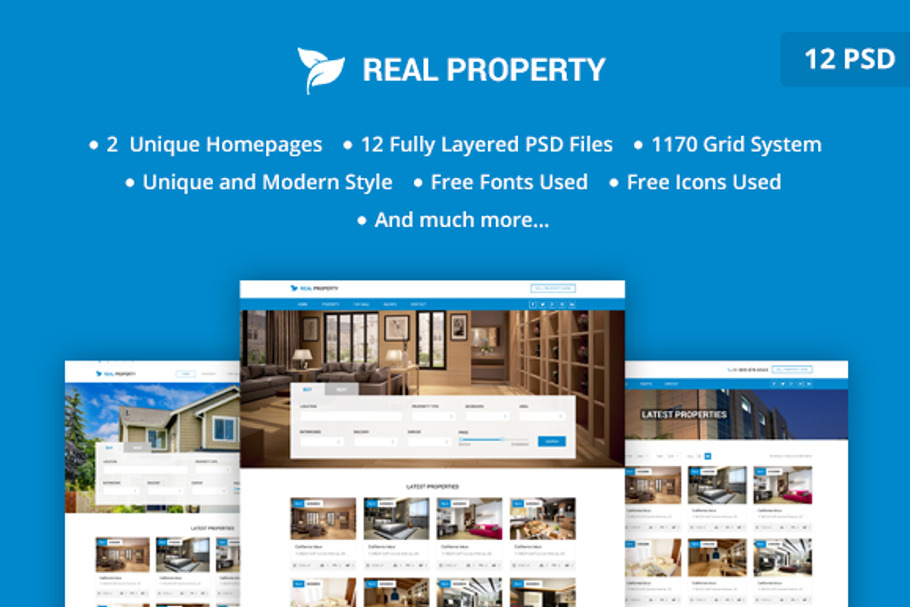 Real property PSD Template