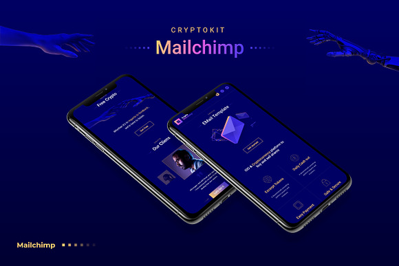 Crypto MailChimp in Mailchimp Templates - product preview 1