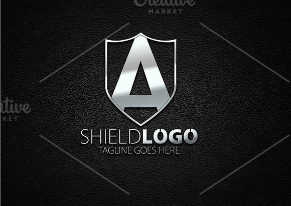 Shield A Logo in Logo Templates - product preview 1