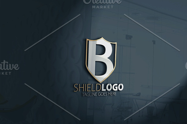 Shield B Logo
