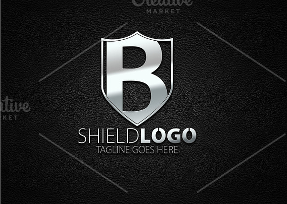 Shield B Logo in Logo Templates - product preview 2