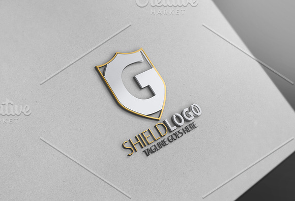 Shield G Logo in Logo Templates - product preview 1