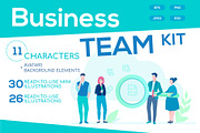 Business Team illustrations Kit