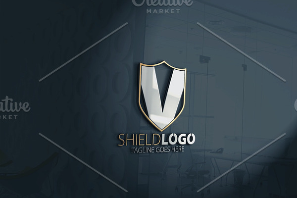 Shield V Logo