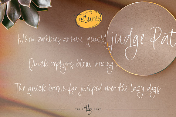 Toffee Handwritten Font & Extras in Script Fonts - product preview 7