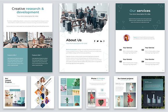 Portal Modern Template Bundle in PowerPoint Templates - product preview 27