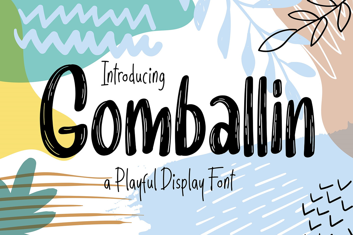 Gomballin in Display Fonts - product preview 8