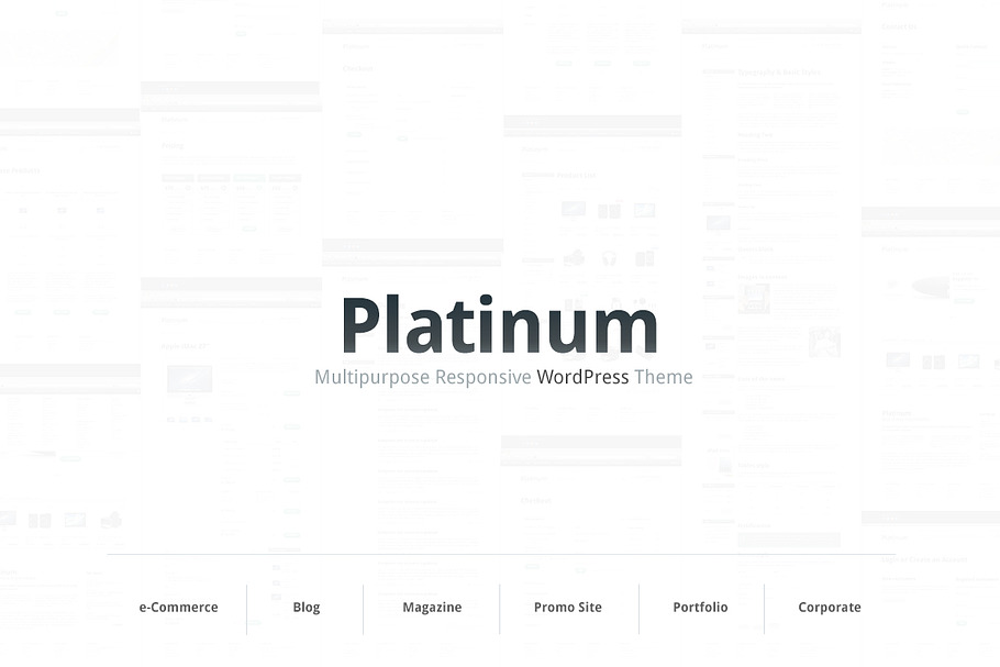 Platinum – Multipurpose WP Theme