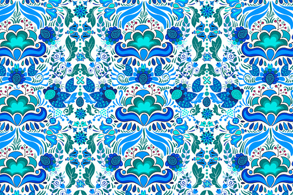 Set of Oriental Patterns in Textures - product preview 2