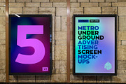 Metro Underground Ad Screen MockUp 5